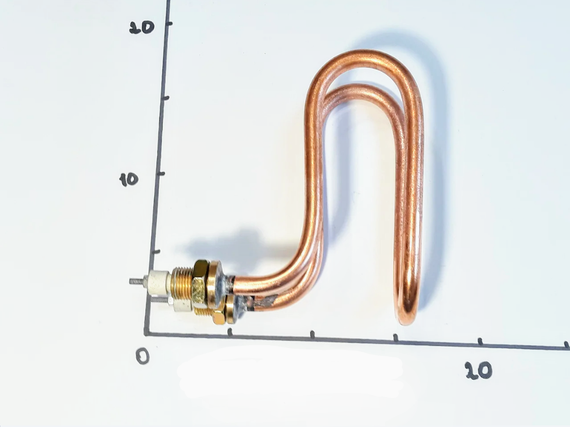 Тэн медный 3000W D11 штуцер м18 водяной дистиляторный | Зображення 2