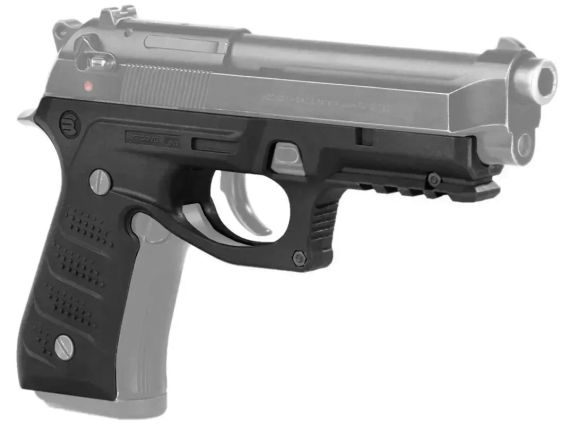 Накладки на руків’я Recover Tactical для Beretta 92 M9 Black | Зображення 1