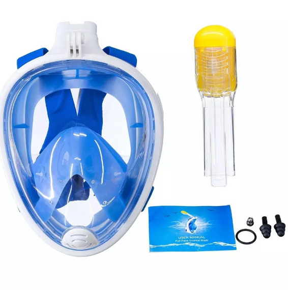 Маска на все лицо Tribord Easybreath для снорклинга, подводного плавания, дайвинга | Зображення 9