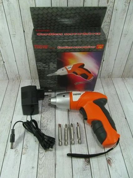 Аккумуляторный мини шуруповерт электрическая отвертка TUOYE Cordless Screwdriver | Зображення 2
