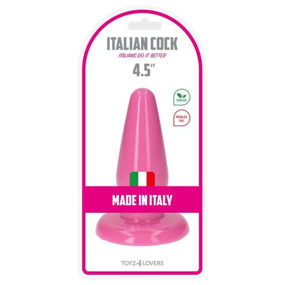 Анальна пробка - Toyz4lovers Italian Cock 4,5" Sex Aura | Зображення 3