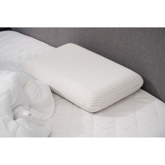 Подушка Ardesto ортопедична Sleepwell, класична прямокутна, піна меморі, 60х40х12см білий (ART6040CLP) | Зображення 8