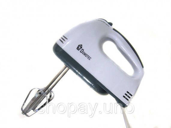 Ручной миксер с чашей Domotec MS-1366 7 скоростей