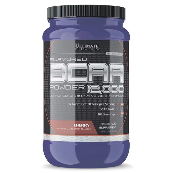 Амінокислоти Ultimate nutrition BCAA 12,000 457 г, Cherry