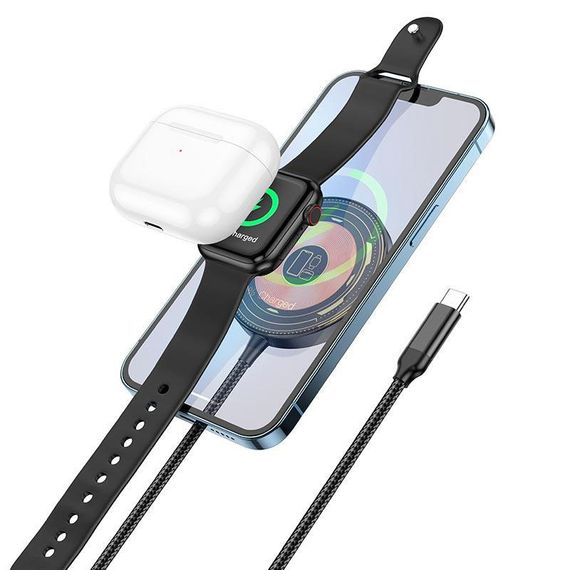 БЗП Hoco CW45 Discovery Edition 3-in-1 Black | Зображення 6