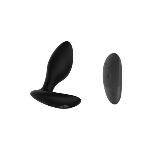 Анальна пробка з вібрацією We-Vibe Ditto+ Satin Black з пультом та керуванням з телефону Sex Aura | Зображення 2