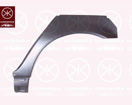 Арка задняя для BMW 3 E46 (98-05) ремчасть левая