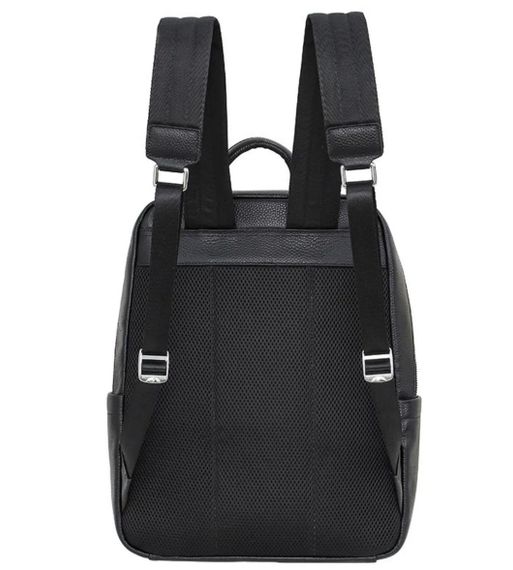 Чоловічий шкіряний рюкзак для поїздок і прогулянок чорний Tiding Bag 75362 | Зображення 6