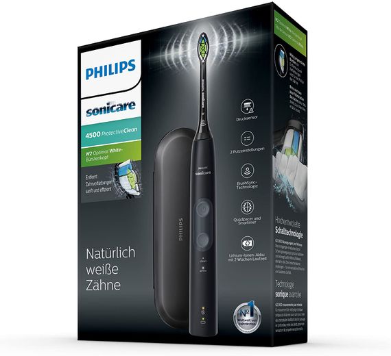 Зубна електрощітка Philips HX6830/53 Protective Clean 2 Black+Case (HX6830/53) | Зображення 5