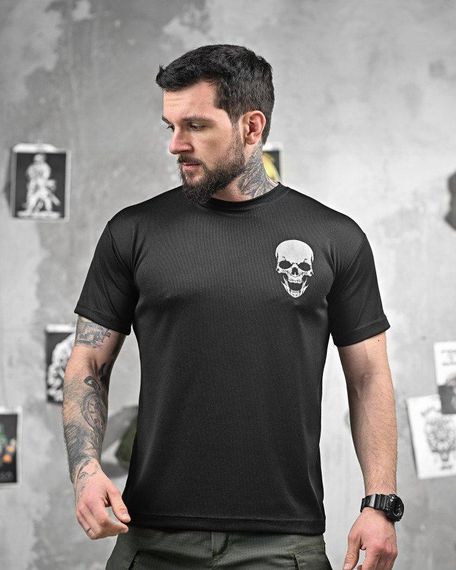 Тактична вологовідвідна футболка NECRON дівчина чорна ДЛ6380 | Зображення 1