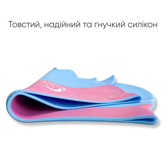 Дитяча Шапочка для плавання Renvo Sentani JR Блакитний, Рожевий OSFM (1SC300-56) | Зображення 2