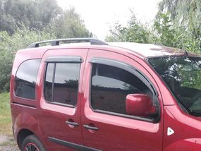 Рейлінги Skyport (чорні) Максі база для Renault Kangoo 2008-2020 рр