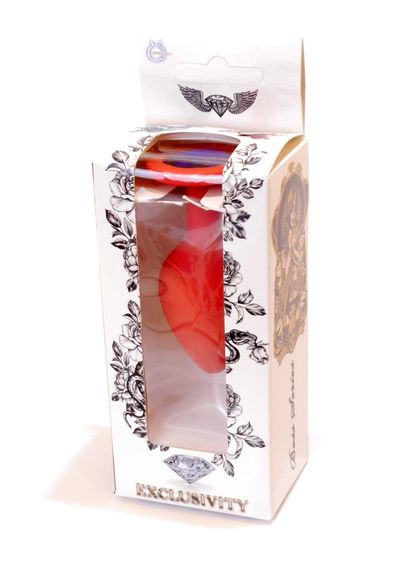 Анальна штепсельна штепсельна штепсельна чаклуна червона кремнієва штепсельна вилка середній синій діамант | Зображення 8