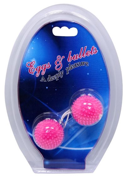 Вагинальные массажные шарики BAILE - EGG & BULLETS, BI-014036 sexstyle | Зображення 5