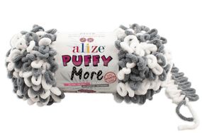 ALIZE PUFFY MORE 6558 алізе пуффі море алізе пуффі мо плюшева пряжа