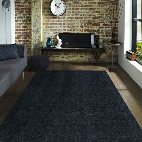 Самоклеюча плитка під ковролін чорна 600х600х4,5мм SW-00001417 | Зображення 3