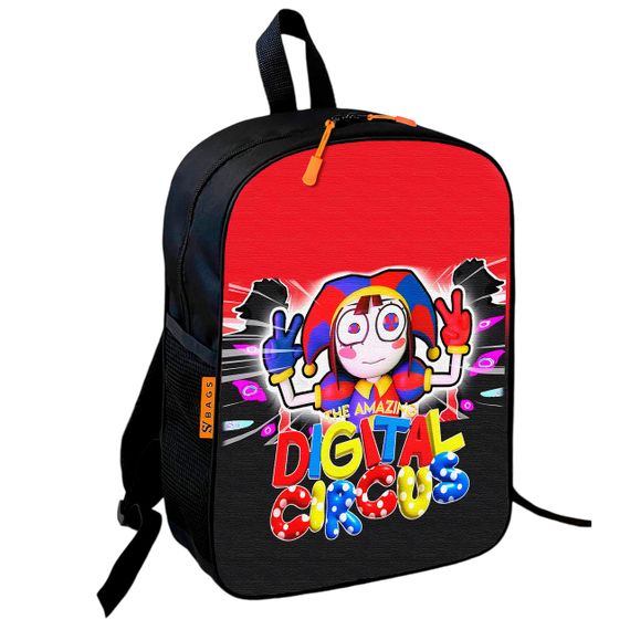 Шкільний рюкзак дитячий Цифровий Цирк + Сумка для взуття спортивної форми рюкзак-мішок хлопчикові (01881) | Зображення 4