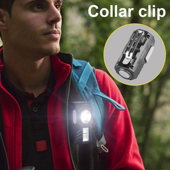 Мощный аккумуляторный фонарь для рыбалки, Налобный фонарик с usb зарядкой, Налобный фанарь TZ-89 | Зображення 3