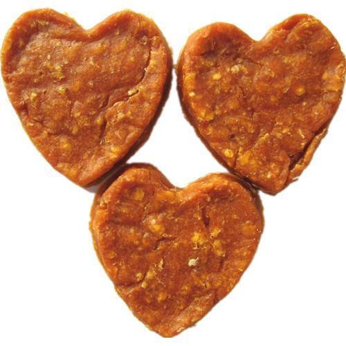 Ласощі Yalute Salmon and Oats in Heart Shape для собак, лосось і овес, 100 г | Зображення 1