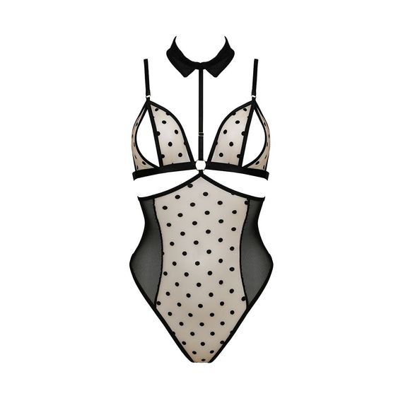 Боді Passion DOMINICA BODY L/XL, beige | Зображення 2