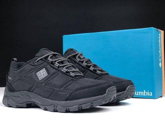 Термо кросівки Goge-Tex +5 -21 waterproof Columbia чорні | Зображення 2