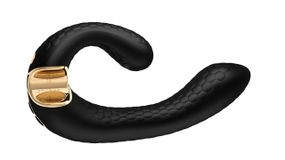 Вибратор-кролик Shunga Miyo Black, Черный