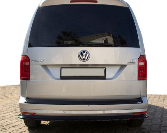 Задня лип накладка (ABS) для Volkswagen Caddy 2015-2020 рр | Зображення 3