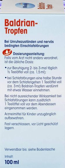 Краплі з валеріаною "Mivolis" для заспокоєння нервової системи та покращення сну, 100 мл. — натуральний засіб проти стресу | Зображення 3