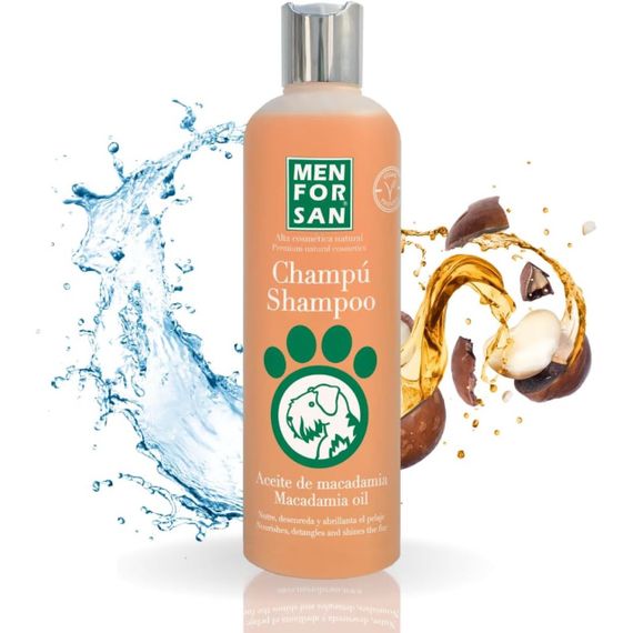 Menforsan Macadamia Oil шампунь для собак з олією макадамії, 5 л | Зображення 1