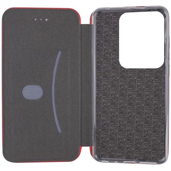 Шкіряний чохол-книжка Classy для Xiaomi Redmi Note 13 Pro 4G / Poco M6 Pro 4G Червоний | Зображення 2