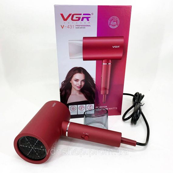 Портативний фен з насадками, Фен з режимом іонізації, Хороший для волосся Електрофен насадками ZS-81 | Зображення 7