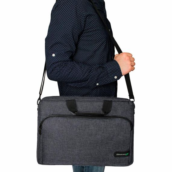 Сумка для ноутбука Grand-X 15.6'' SB-139 Dark Grey (SB-139D) | Зображення 4
