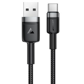 Дата кабель Acefast C22-04 USB to Type-C 60W (1.2m) Black