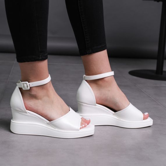 Женские босоножки Fashion Parvati 3684 40 размер 255 см Белый | Зображення 1