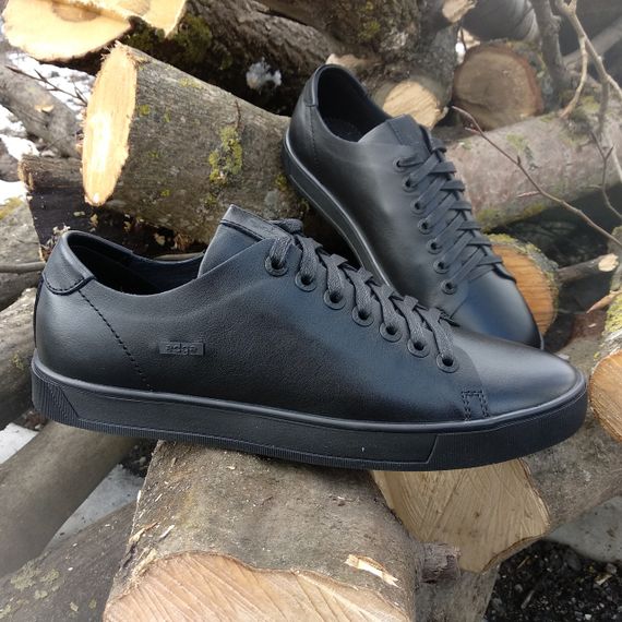 Стильні кеди чорні 45 розмір 29,5 см