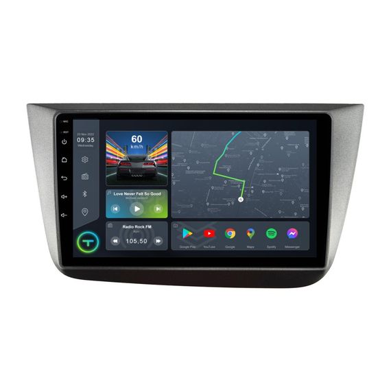 Штатна магнітола Torssen Seat Altea 04-15/Toledo 04-09 F9432 4G Carplay DSP | Зображення 1