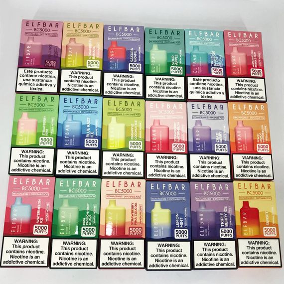 Elf Bar BC5000 смак Ягоди (Crazi Berry) | Зображення 6