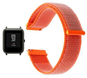 Нейлоновий ремінець Primo для годинника Xiaomi Huami Amazfit Bip / Amazfit GTS - Orange