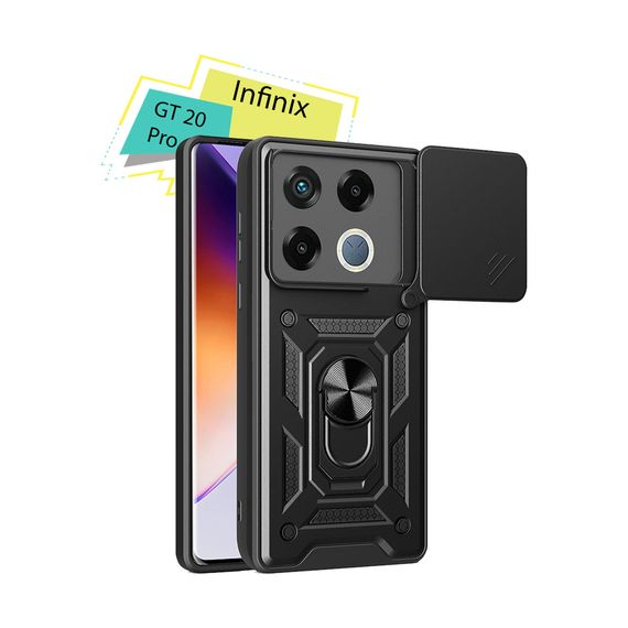 Чохол до мобільного телефона BeCover Military Infinix GT 20 Pro (X6871) Black (713045)