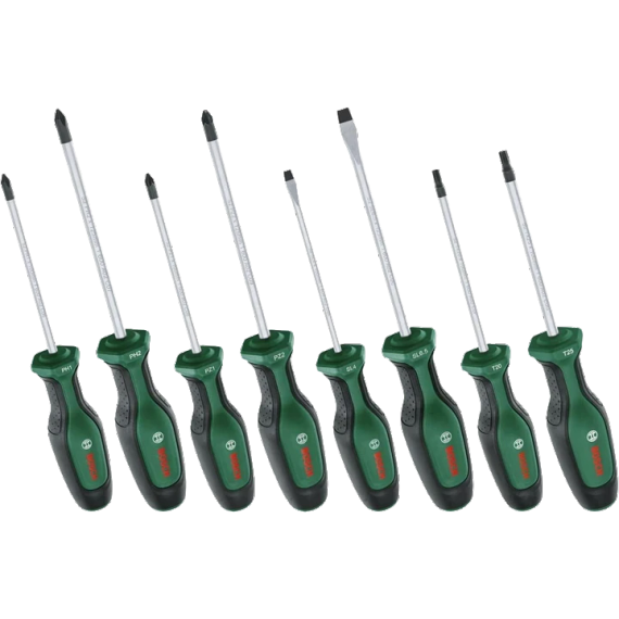 Bosch (1600A02BX8) PH/PZ/SL/Torx 8 шт Набір викруток - Ручний інструмент