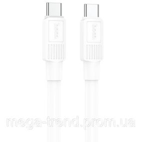 Кабель Hoco Type-C to Type-C Solid charging data cable X84 |1m, 60W, 3A|