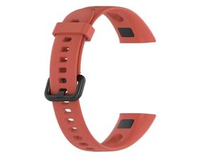 Силіконовий ремінець Primo для фітнес браслета Huawei Band 4 (ADS-B29) - Light Red