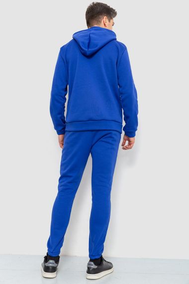Спортивный костюм мужской на флисе, цвет электрик, 238R57160 | Зображення 4