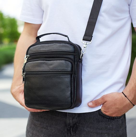 Чоловіча сумка-барсетка через плече шкіряна Bexhill Bx-14613 | Зображення 6