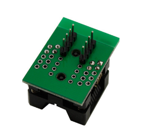 ZIF адаптер программатора с SOIC16 SOP16 на DIP8 300mil, зажим, переходник, панелька | Зображення 1