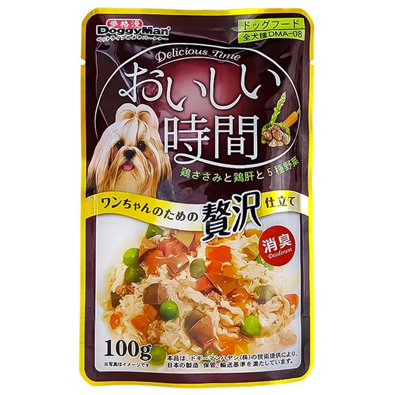 Корм DoggyMan Low Fat Chicken & Liver влажный с курицей и печенью для собак 100 гр