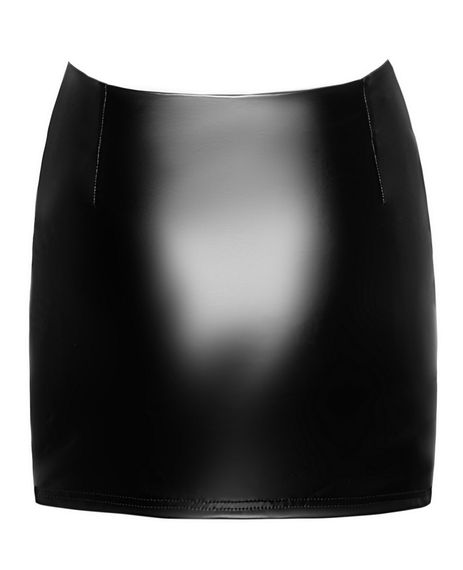 Спідниця Noir Handmade F345 Powerwetlook skirt with garter - XL | Зображення 5