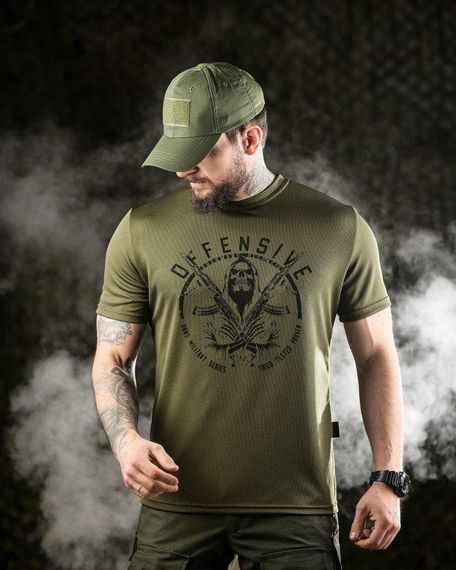 Тактическая футболка Oblivion defensive oliva ДЛ6589 | Зображення 1