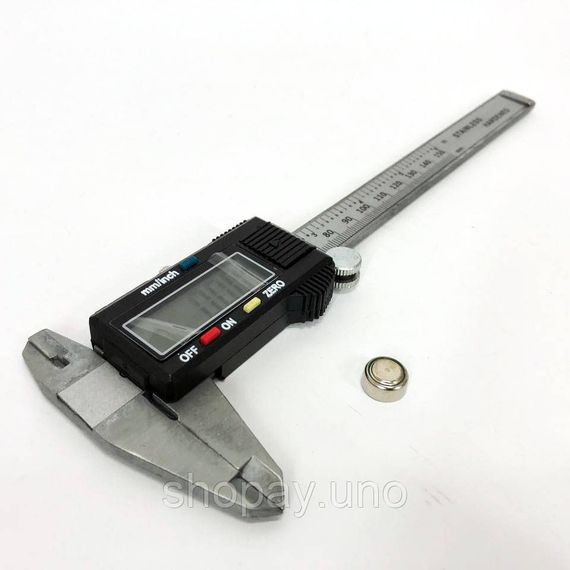 Микрометр в кейсе Digital Caliper 0-150 мм, Электронный штангенциркуль с lcd микрометр в кейсе JP-62 | Зображення 6