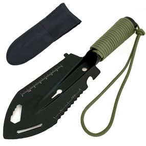 Туристична лопата-мультитул 10в1 з чохлом / Багатофункціональна саперна лопата / Тактична лопата для виживання